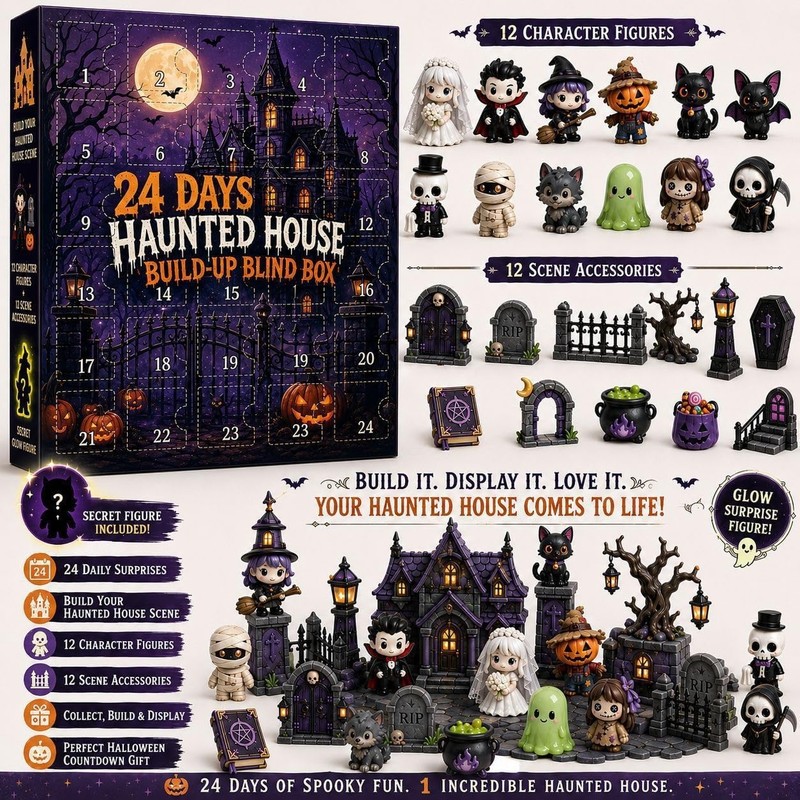Calendario de Adviento de Halloween 2026 - Cuenta Regresiva Espeluznante