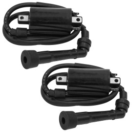 Caltric 2 Ignition Coil for Suzuki VL800Z VL800T VL800 Boulevard 800 C50 2001-2004