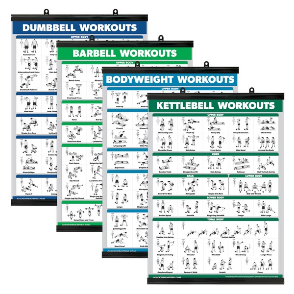 Palace Learning 4 Pack - Dumbbell + Barbell + Bodyweight