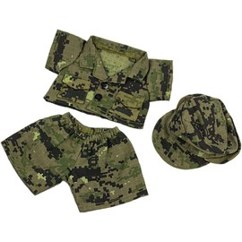 Army Camos Uniform fits Webkinz, Shining Star & 8"-10" Make Your Own Stuffed Animals