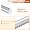 sourcing map 5Pcs 5/16"(8mm) Dia Round Aluminum Rod, 6"(153mm) Long