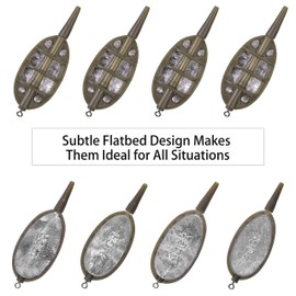 Carp Fishing Method Feeders Set, 4 Inline Method Feeders with 1 Quick Release Carp Fishing Equipment for Baits Holder Method Carp Fishing Tool Accessories