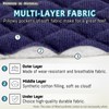 Roytub Stretch Couch Arm Covers, Breathable Armrest Covers for Sofas