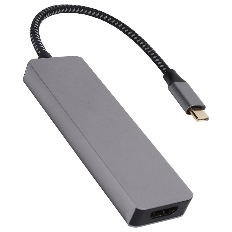 4in1 Hub TypeC to High Definition Multimedia Interface USB2.0 USB3.0