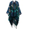 xxxiticat Women's Native American Trendy Cashmere Plaid Pattern Wrap Shawl