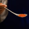 3Pcs Metal Small Slotted Spoon Durable Steel Caviar Strainer Spoons
