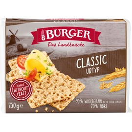 Burger Crispbread, 8.8 oz, No Yeast (pack of 2, Classic)