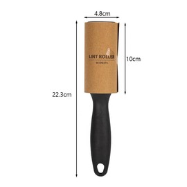 Generic Woofy Accessories Lint Roller Pet Hair Remover 60 Sheet and Lint Cleaning Set: Reusable Roller with 6 Refills, Ideal for Clothes, Furniture, Car, and Carpets - 360 Sheets