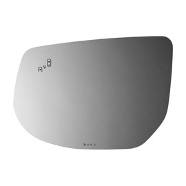 VAM Fits 13-17 Cad XTS Left Driver Mirror Glass Lens w/Blind Spot Icon