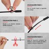 RL Grips® Aluminium Crossfit Skipping Rope with Non-Slip Handle -