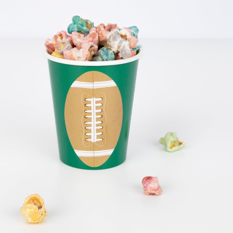 Meri Meri American Football Cups (Pack of 8)