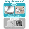 LORESJOY Bath Handle, Handle Bars, Shower Handle, No Drilling, Max