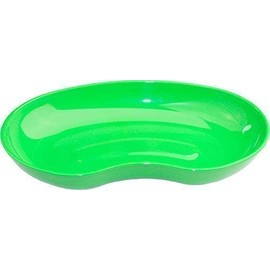 Kidney Kidney Bowl by Medi-Inn Plastic Various Amounts and Colors - Green, 1 Piece