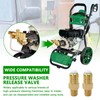 GRABOTE 2X 678169004 1/4 Inch Brass Pressure Washers Replacement Thermal