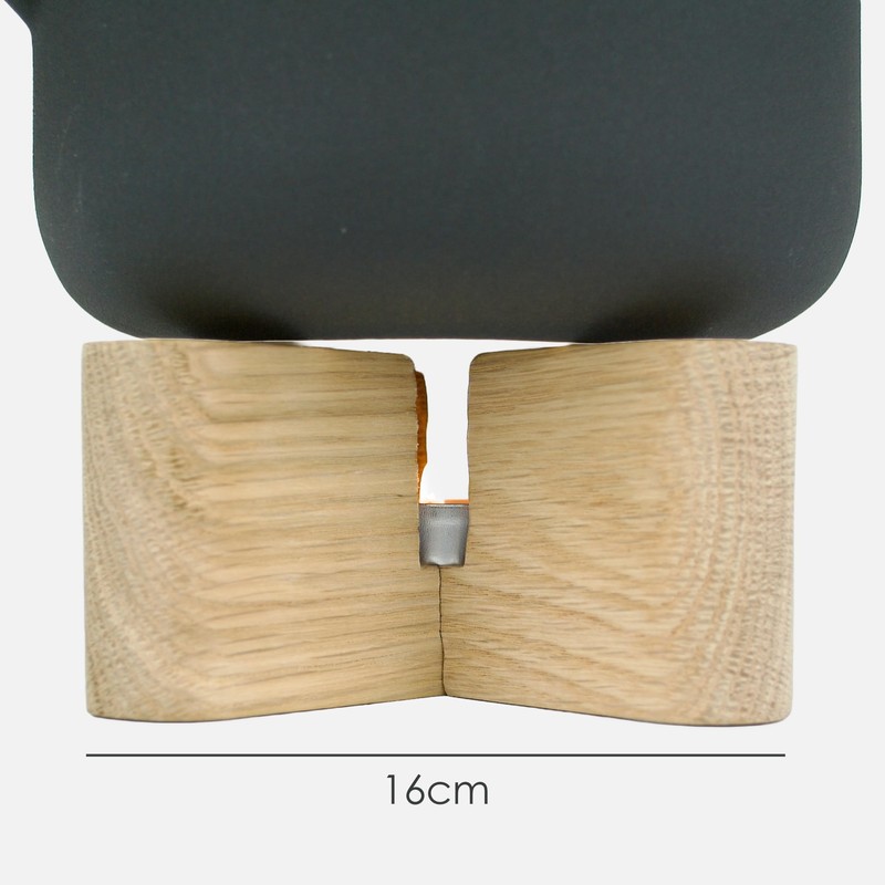 Cookery® Tea Warmer Made of Oak Wood for Teapot, 2-Piece