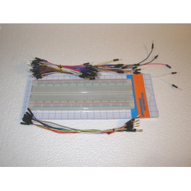 830 Pts Solderless Breadboard W Jumper Wire, Interface Pins Combo