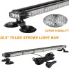 38.5Inch 78 LED Strobe Light Bar Double Side Flashing High