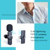 Kingbest clip lav mic vlogging Kit,(Flexible Tripod, Necktie Clip Mic,