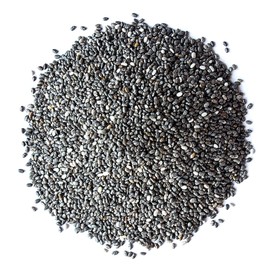 Food to Live - Organic Black Chia Seeds, 8 Ounces Non-GMO, Whole, Sproutable, Vegan, Kosher, Keto, Sirtfood, Bulk. Rich in Essential Fatty Acids, Fiber, Protein.