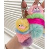 Wigo Caterpillar Monster Nui Keychain for Women, pattern 2