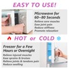 RelaxCoo Microwavable Heating Pad for Neck, Shoulders, and Back -