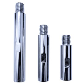 3 Pcs 5/8"-11 Thread Extension Rod Shaft Polishing Tool for 5/8"-11 Thread Water Grinder Polishing Machine Grinder Car Polishing 80mm 100mm 140mm Set