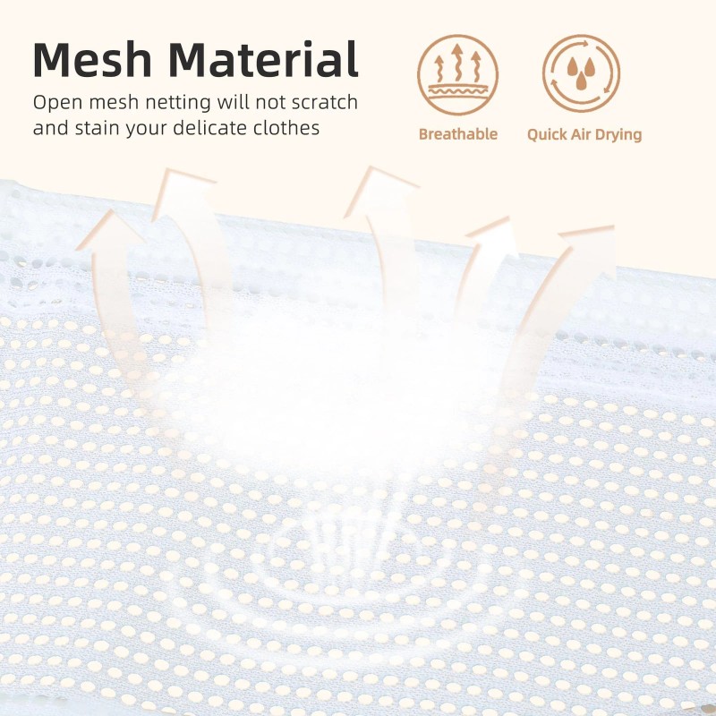 STORAGE MANIAC Sweater Drying Rack, Mesh Clothes Drying Rack, Stackable