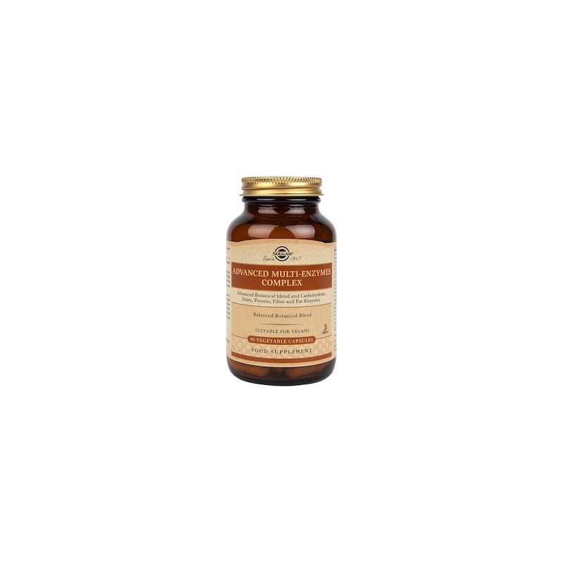 Solgar Advanced Multi-Enzymes Complex 90 Vegi Capsules