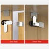 Set of 2 Double Door Cabinet Locks Furniture Locks with