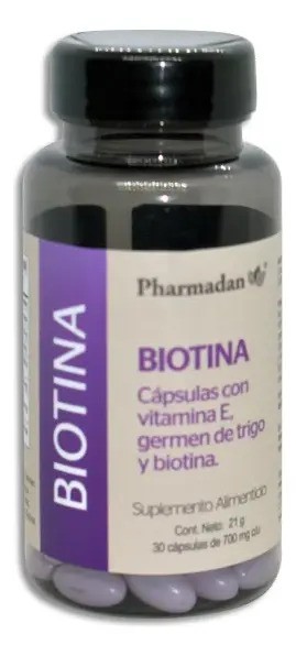 Biotina Con Vitamina E Pharmadan