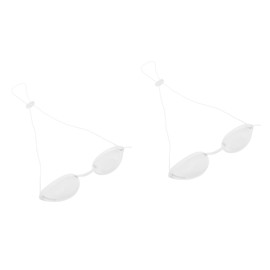 Beavorty 2pcs Darkness Blocking Eye Mask Reusable Eye Goggle Comfortable Material