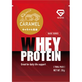 GronG Whey Protein 100 Basic Trial Pack Caramel Flavor 1.1 oz (30 g)