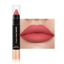 Erinde Lápiz de Labios Mate para Mujer, Lápiz Labial de Larga Duración | Resistente al Agua, Lápiz Labial Cremoso y Pigmentado, con Punta que no se Pe