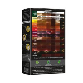 Indus Valley Bio Organic Natural Henna Hair Color Indigo Black 100gm| Organic Hair Colour, 100% Gray Hair Coverage And Long Lasting Hair Dye | Vegan and Cruelty-Free