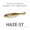HAZE-ST 3.4inch green pumpkin shad