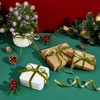 arricraft 20 Yards × 3/8" Christmas Single Side Green Velvet