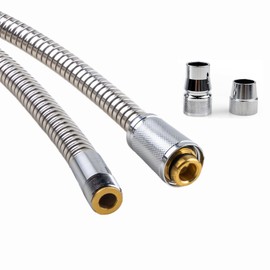 46092000 46174000 Kitchen Faucet Hose Replacement Parts, Pull-Out Spray Replacement Hose for Grohe Ladylux Replacement Parts, Alira Sink Faucet Hose, 59-inch Starlight Chrome Finish