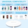 Wireless Charger, 15W Max Fast Wireless Charging Pad Compatible with