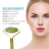 Jade Face Roller - GLAMZA Double Ended Facial Roller &