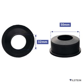 VILSTEIN Rubber sleeve, siphon seal for sinks, washbasin drain pipe.