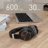 BOBTOT Headphones Over Ear Wireless Foldable Headsets Built-in Mic Hi-Fi