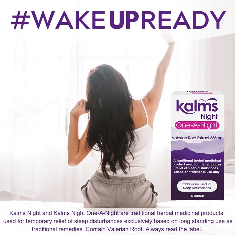 Kalms Night One-a-Night 14 Tablets - Traditional Herbal Medicinal Product