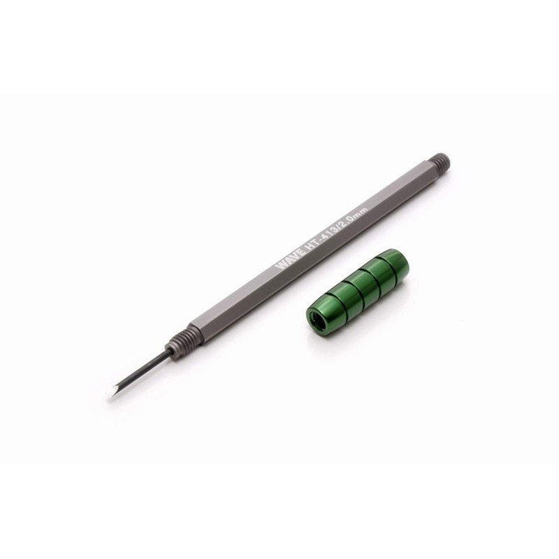 Wave HG Fine Wide Chisel Flat Sword Blade 2.0 mm Wide