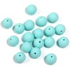 【B170】 Beads for DIY Projects: 15mm Round, Mixed Color, 30Qty