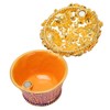 Flower Basket Jewelry Box Exquisite Vintage Hand Painted Metal Trinket