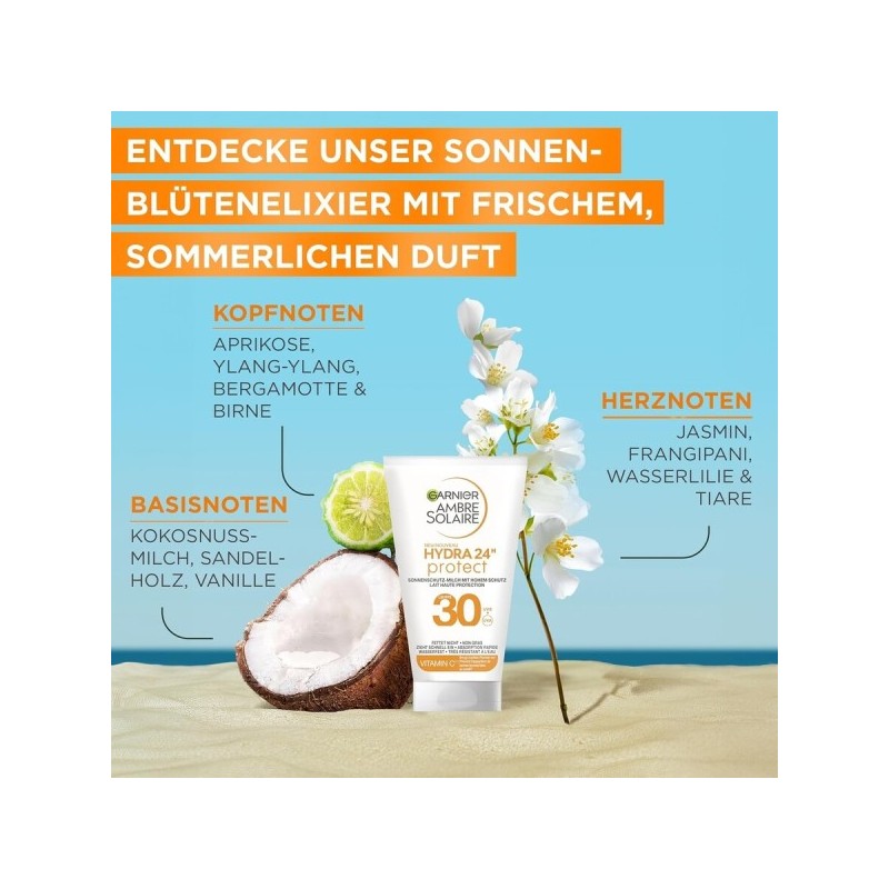 Garnier/Moisturizing/SPF30/Waterproof/Body/Sunscreen Cream/50ml