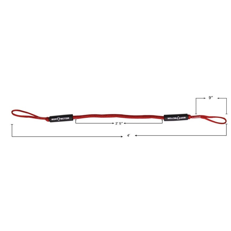 Extreme Max 3006.2571 BoatTector Bungee Dock Line Value 2-Pack -