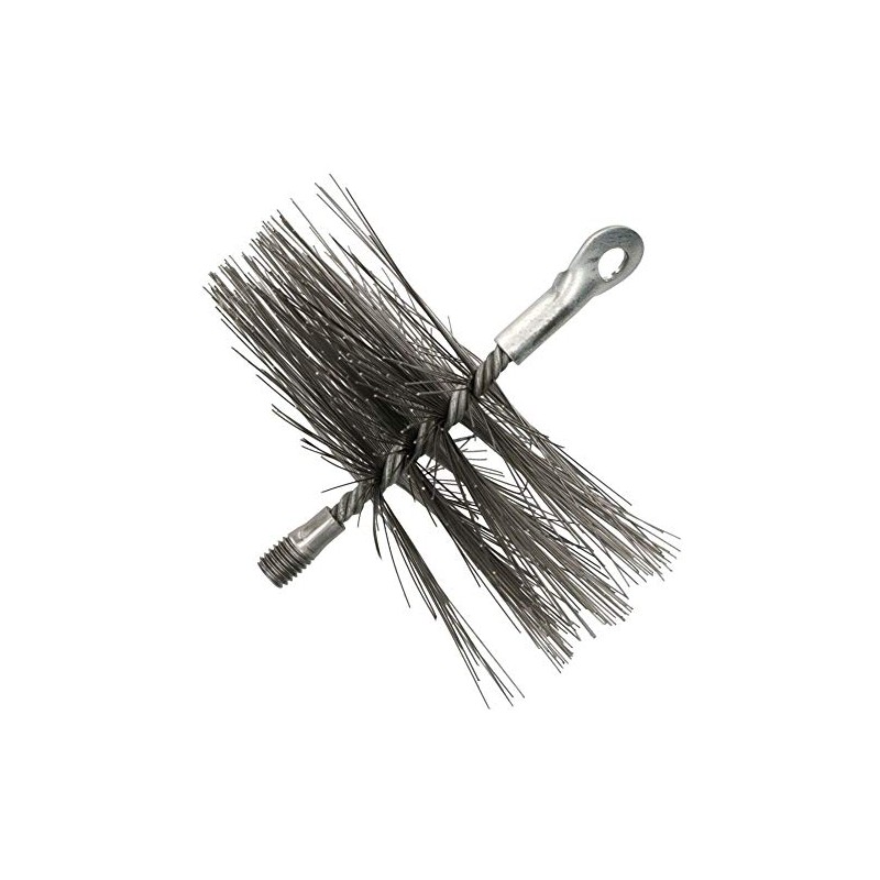 KOTARBAU Chimney Broom, Spring steel, Silver, 175 mm