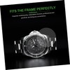GRIRIW 9pcs Tempered Glass Watch Protector Break Cover Film for