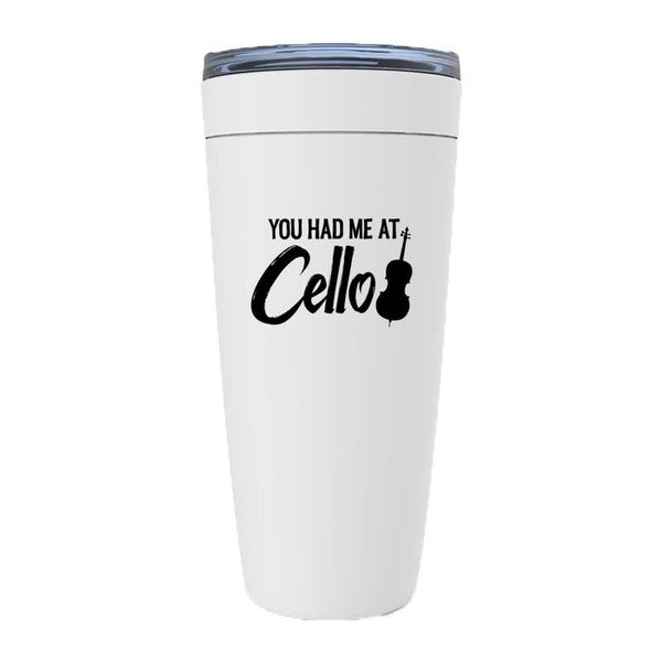 Luxe Gifting Cellist Tumbler 20oz White -You Had Me At